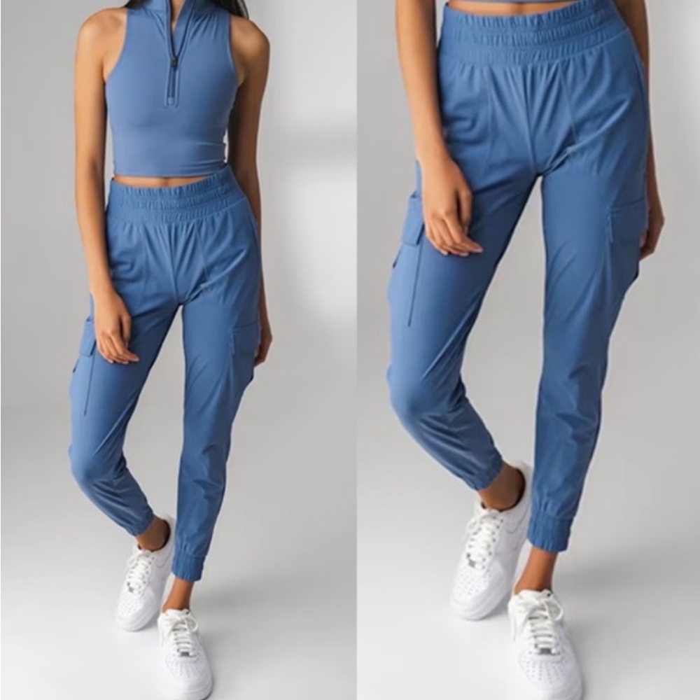 Balance Athletica Blue Track Joggers